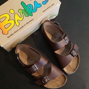 New Birkenstock sandals